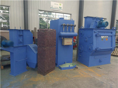 供給220kg Tumblastはショット ブラスト機械非鉄の金属の鋳造のクリーニングを
